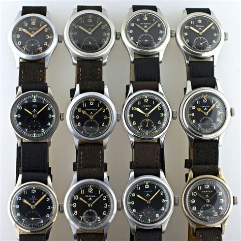 the dirty dozen military watches.